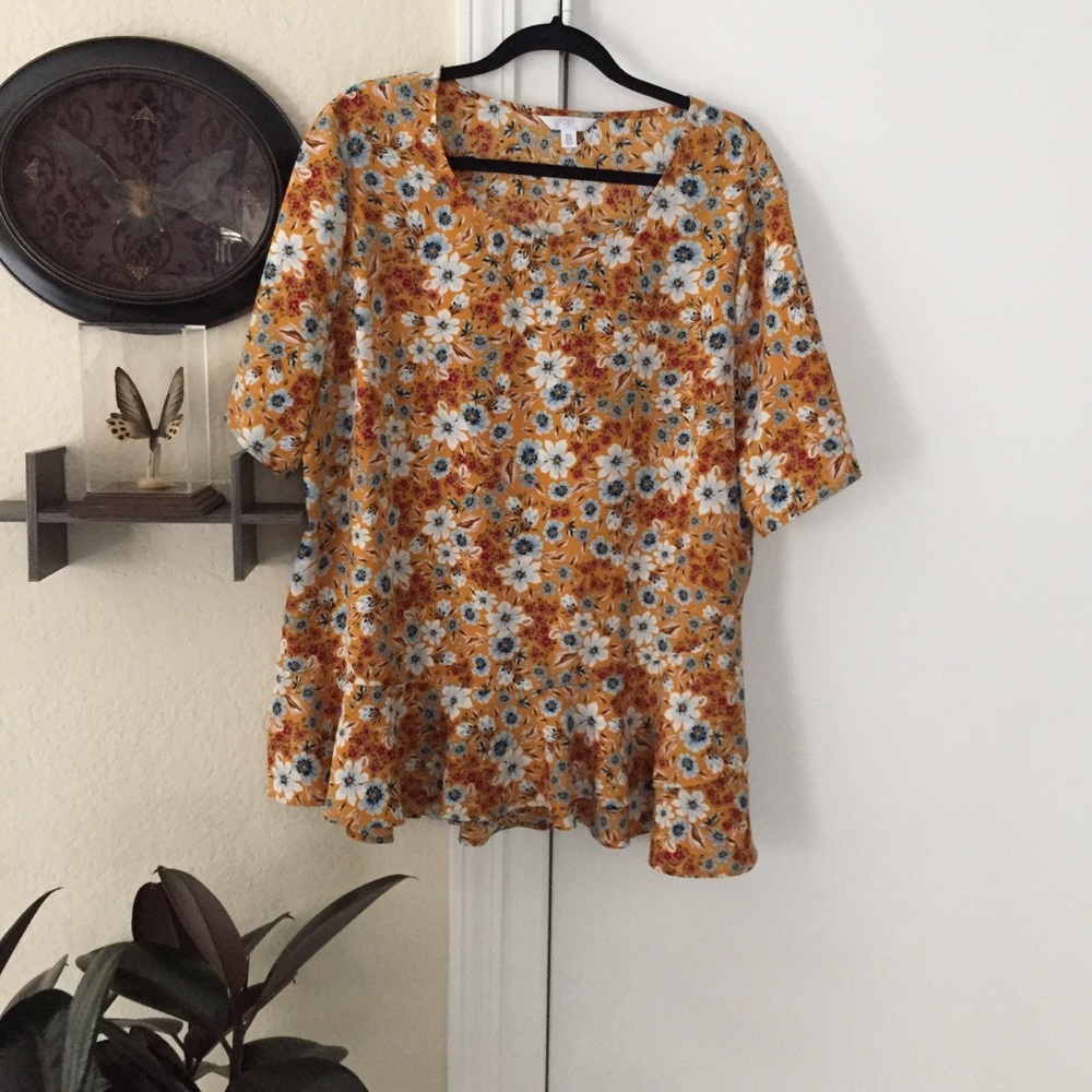 Peplum top